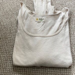 Mollusk long sleeve rib tee natural